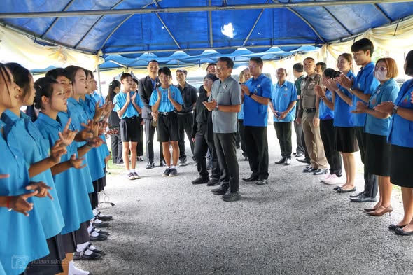 รับการตรวจเยี่ยมและประเมินผลการดำเนินงานโครงการ TO BE NUMBER ONE ระดับประเทศ